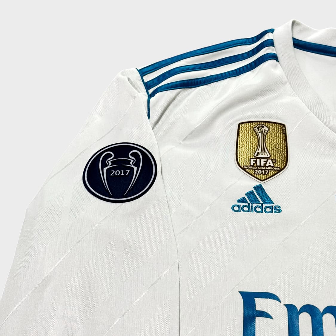 17-18 레알 마드리드 홈 긴팔 No.7 크리스티아누 호날두 상품이미지4