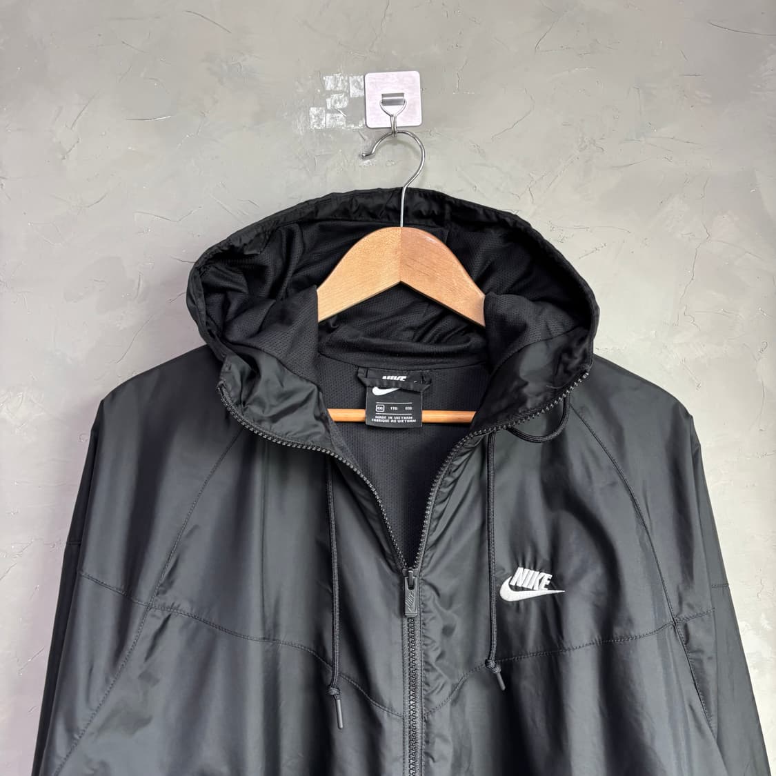 나이키 윈드러너 바람막이 블랙 상품이미지2