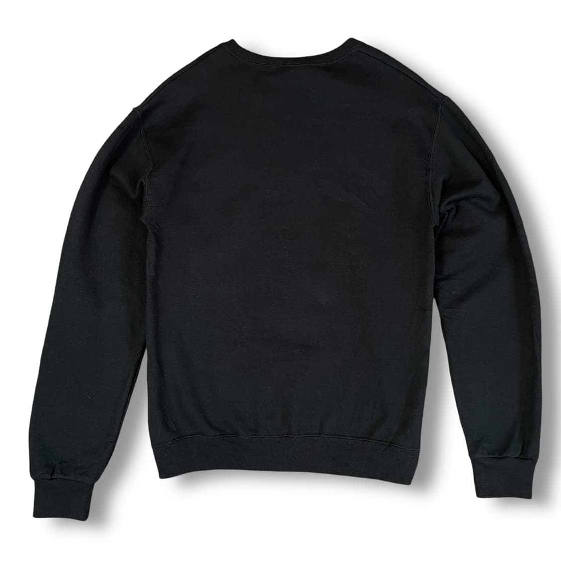 빈티지 블랙 프린팅 기모 맨투맨 스웻셔츠 S 상품이미지2