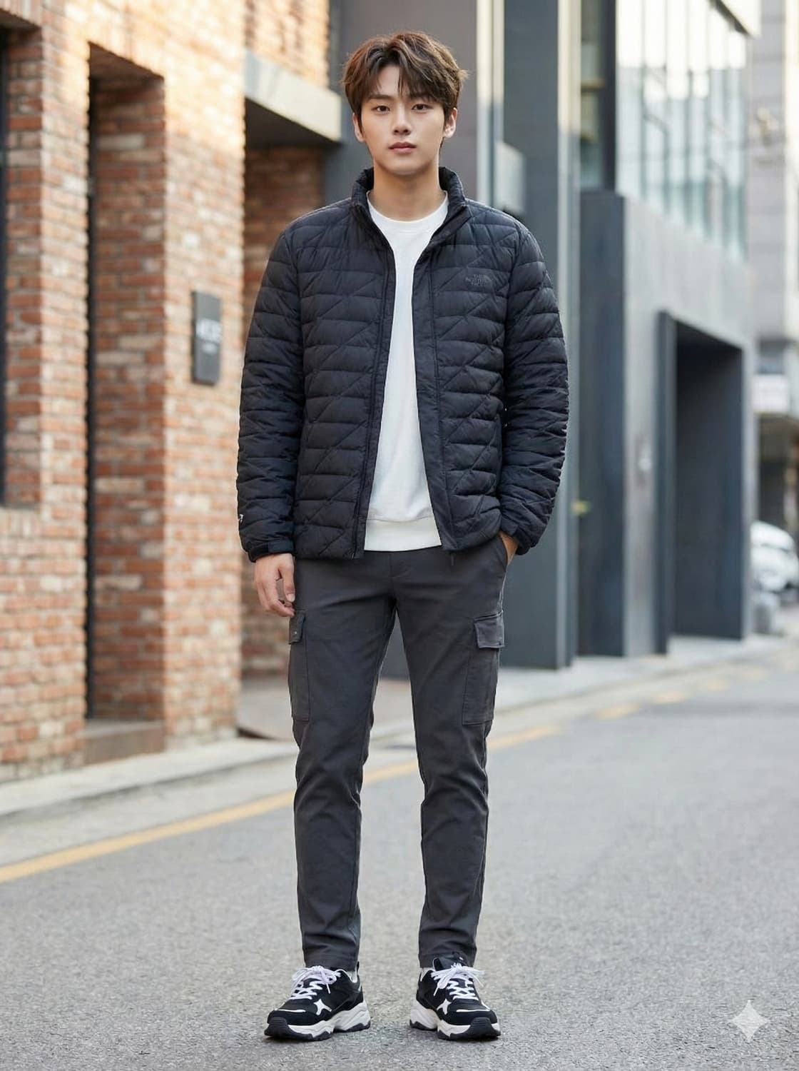 THE NORTH FACE 노스페이스 퀼팅 경량 패딩 자켓 상품이미지1