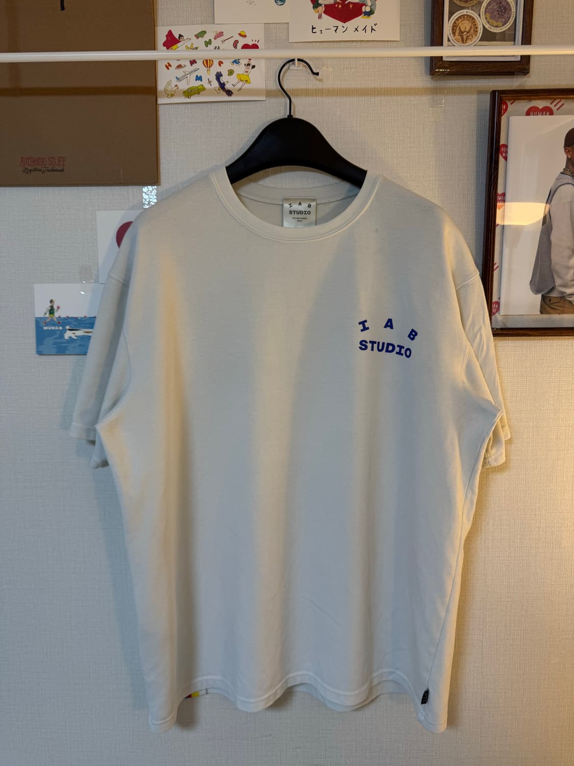 [XL] 아이앱 스튜디오 10주년 티셔츠 화이트 상품이미지1