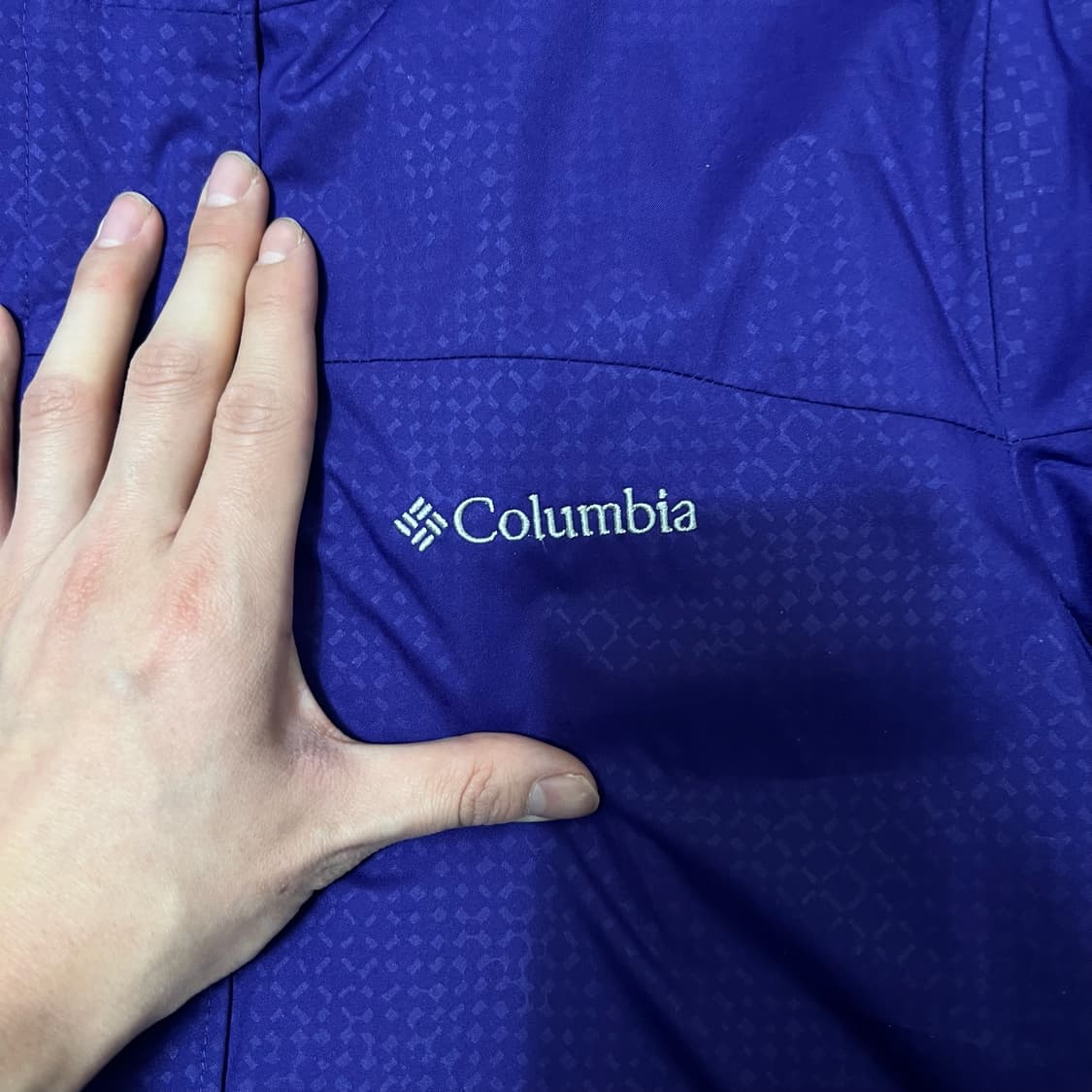 컬럼비아 로고 후드 바람막이 자켓 M/95  상품이미지3
