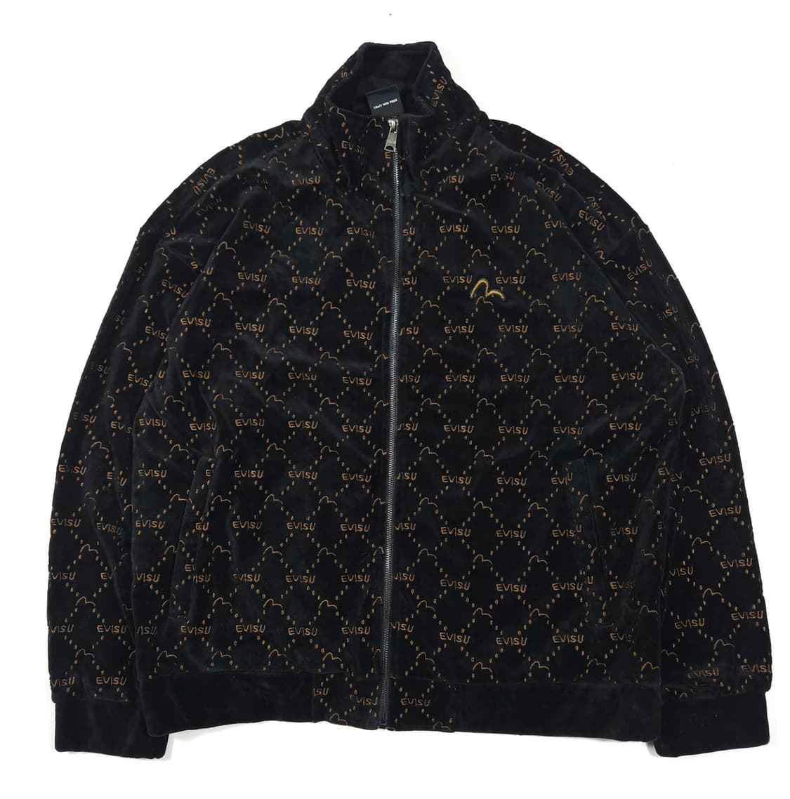 에비수 모노그램 벨벳 져지 상품이미지1