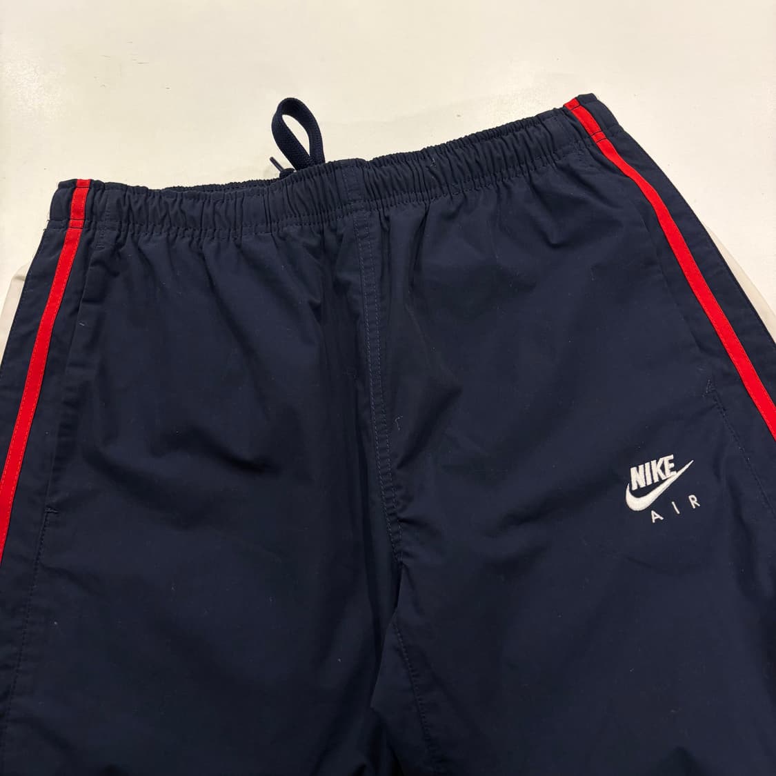 [L] 나이키 올드스쿨 버튼 에어 네이비 트랙 바지 B322 상품이미지3