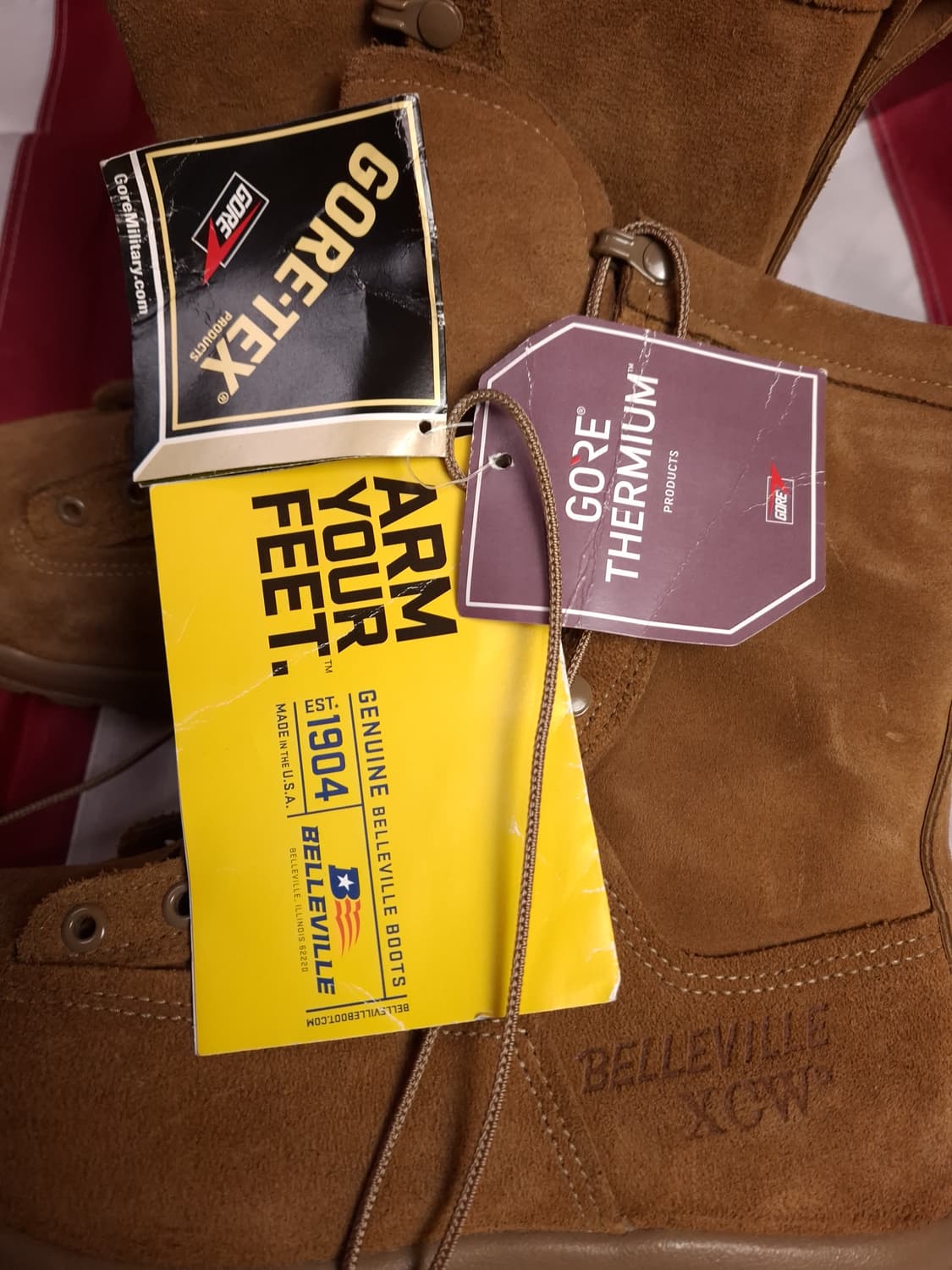 택새제품 오리지날 미군 신형 OCP 동계용 고어텍스 부츠 상품이미지2