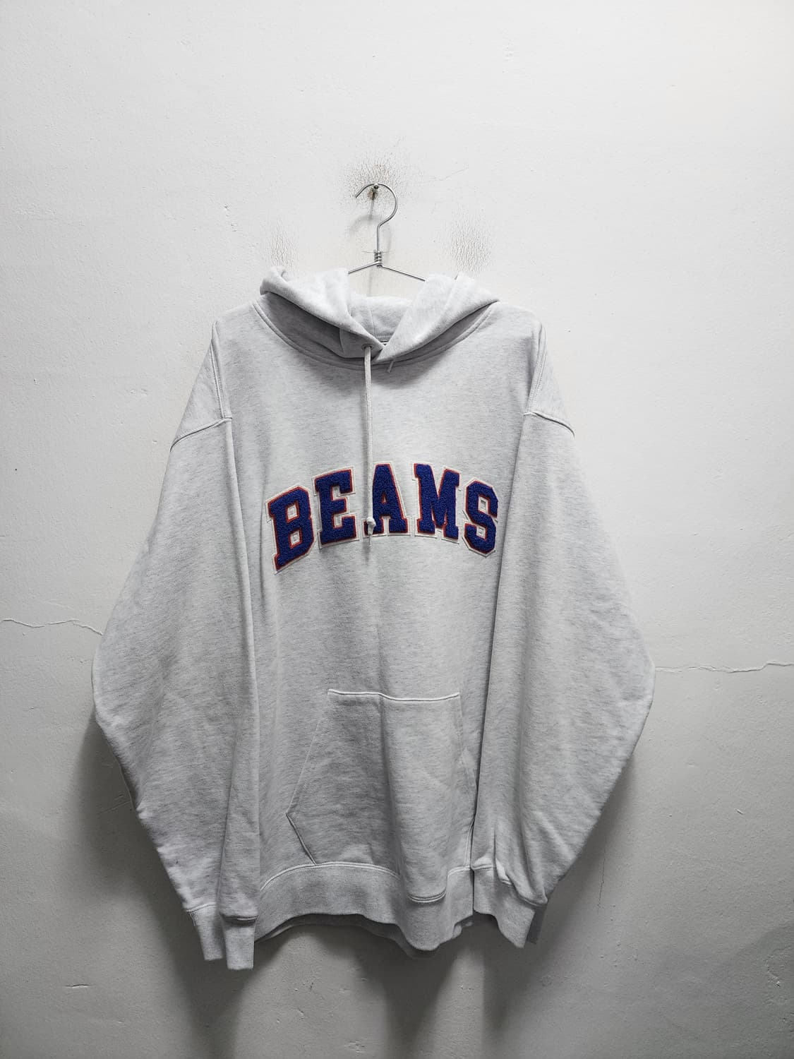 BEAMS 빔즈 빅로고 후드티 XXL 상품이미지1