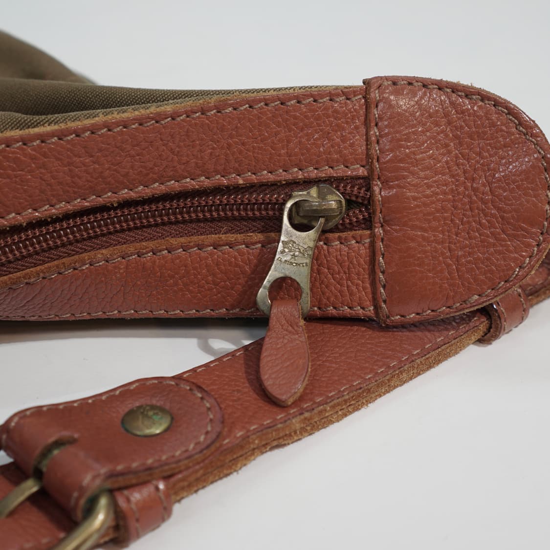 일비종떼 이태리 레더 캔버스 백 상품이미지5