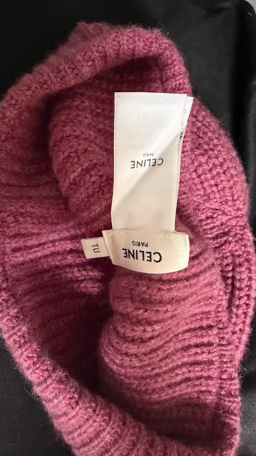 셀린 100% 캐시미어 비니 상품이미지4