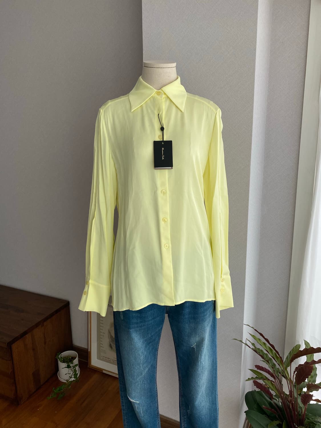 Massimo Dutti 마시모두띠 블라우스(XS,새제품) 상품이미지1