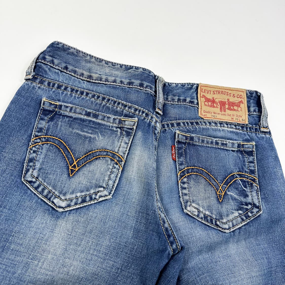 리바이스 1927 오리지널 부츠컷 데님팬츠 (28인치 여성추천) 상품이미지6