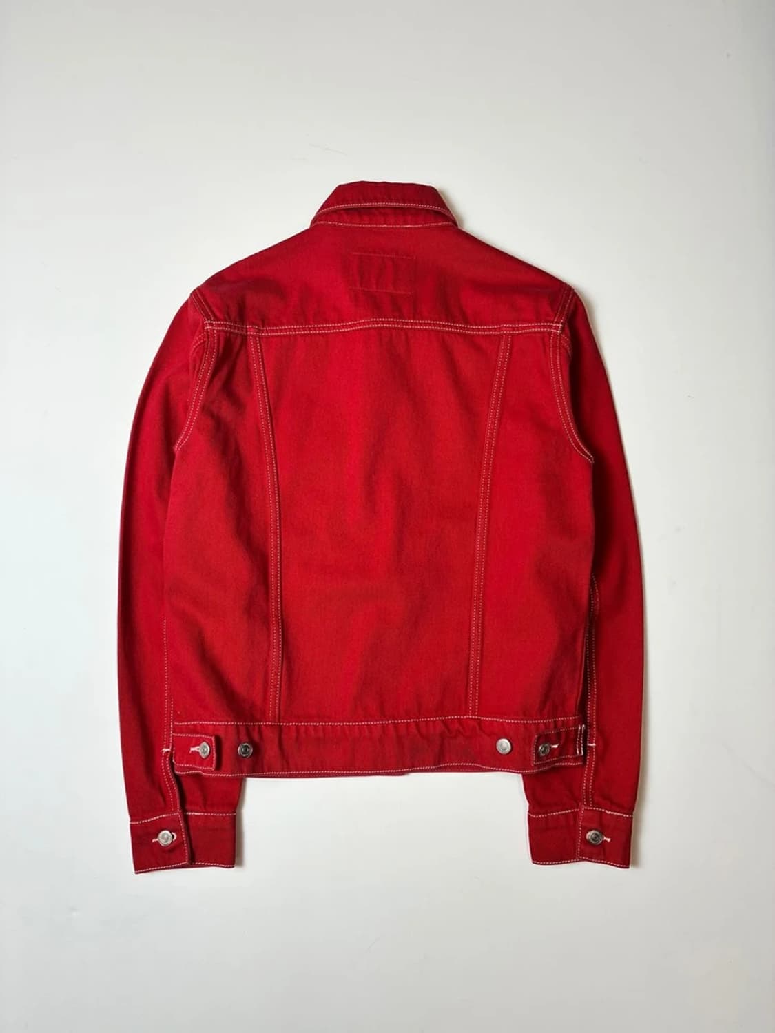 산드로 옴므 레드 트러커 데님 자켓 PN8169 상품이미지5