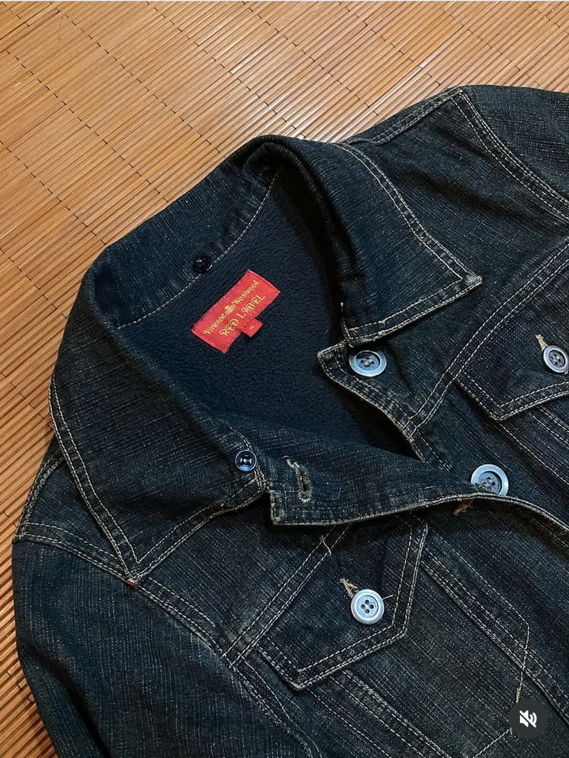 비비안웨스트우드 데님 코트 상품이미지3