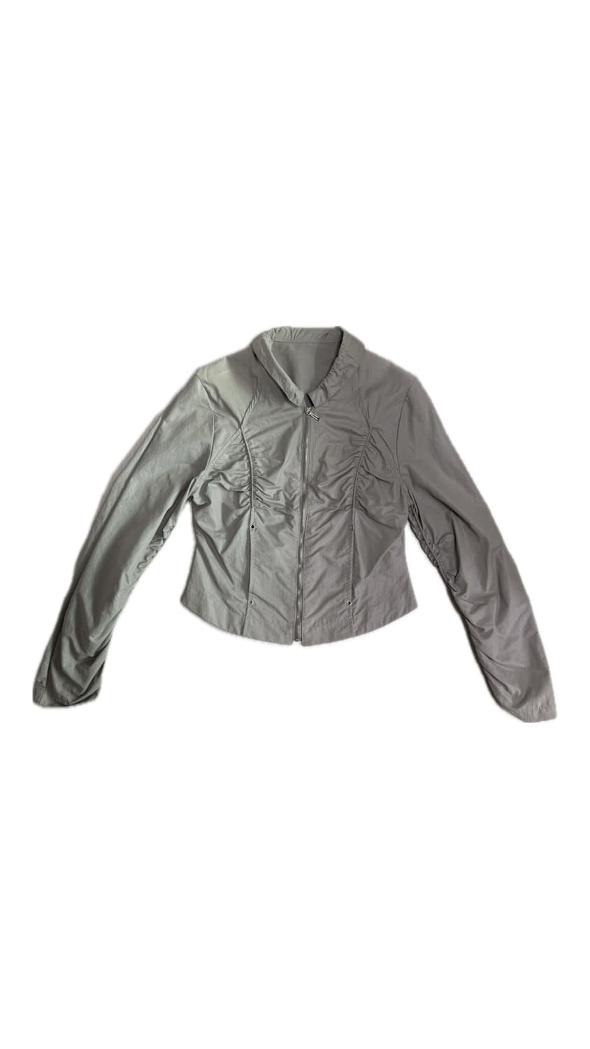 셔링 바람막이 자켓 상품이미지1