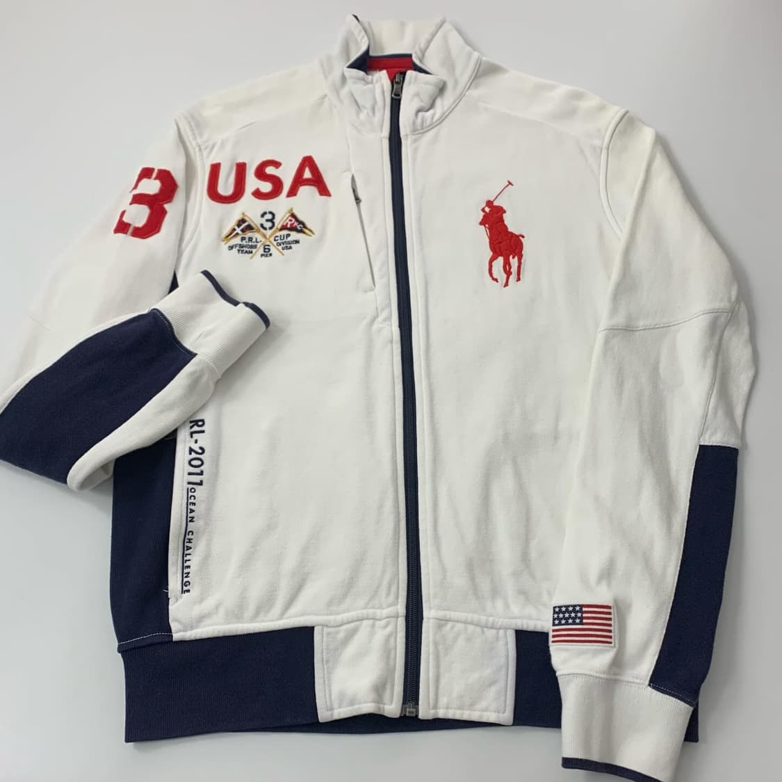 폴로 빅포니 USA 성조기 집업 상품이미지4