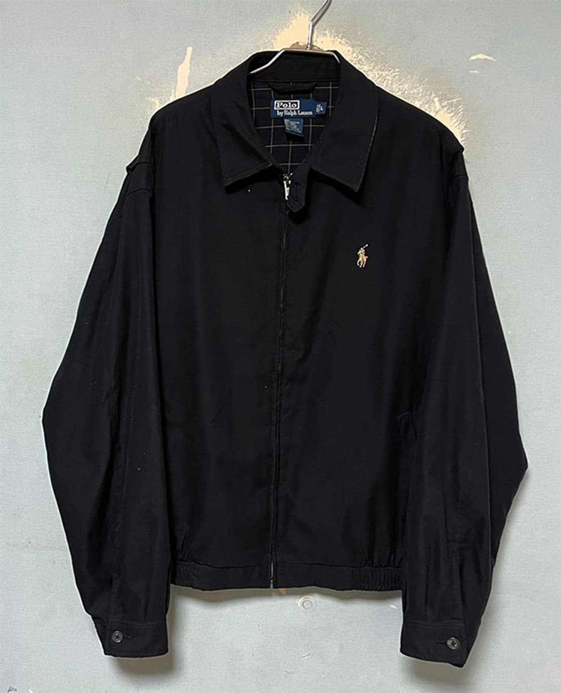 POLO 남자 스윙탑 블루종 춘추 블랙 캐주얼 XXL 110  상품이미지1