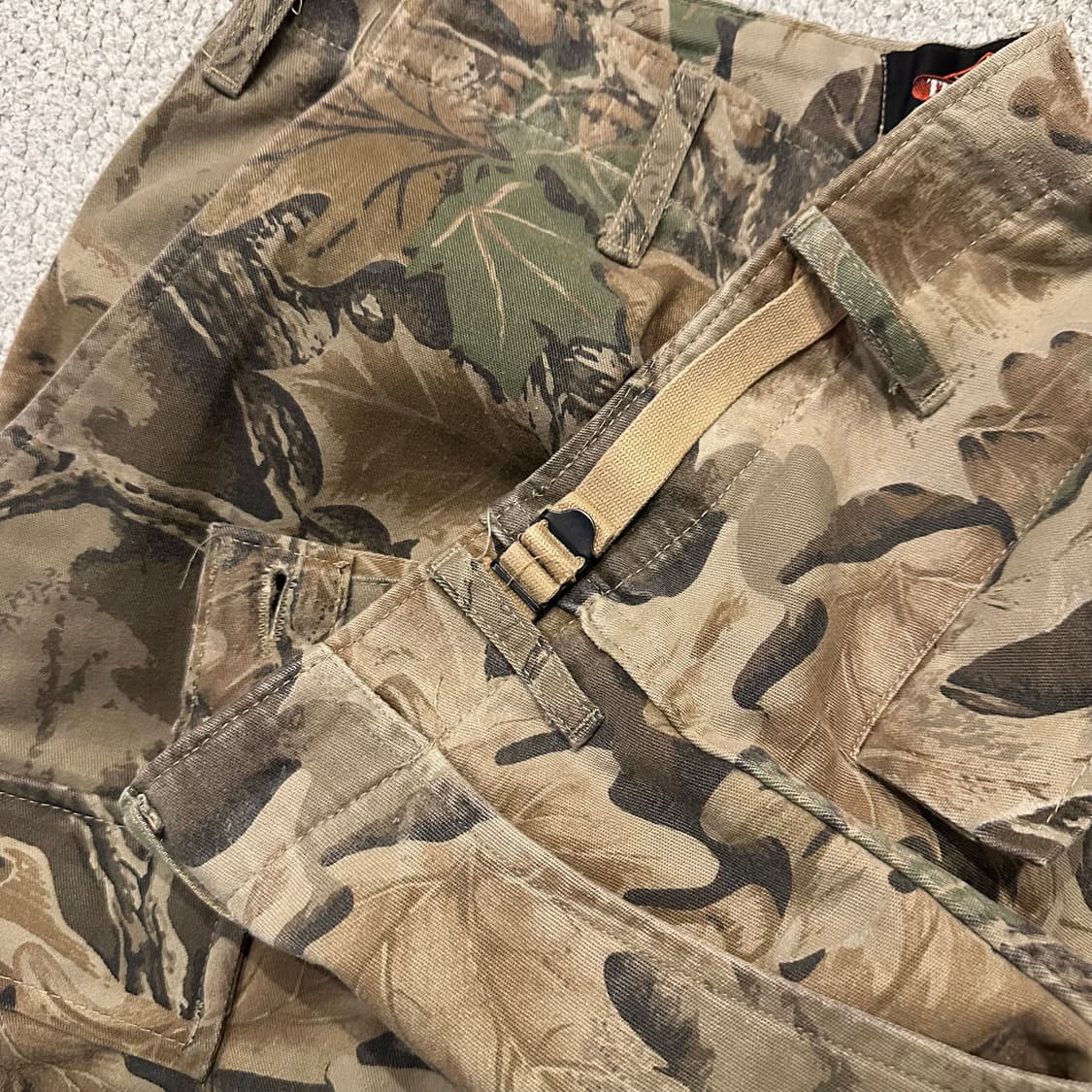 90s TRUSPEC 리얼트리 카고 더블니 팬츠 상품이미지8