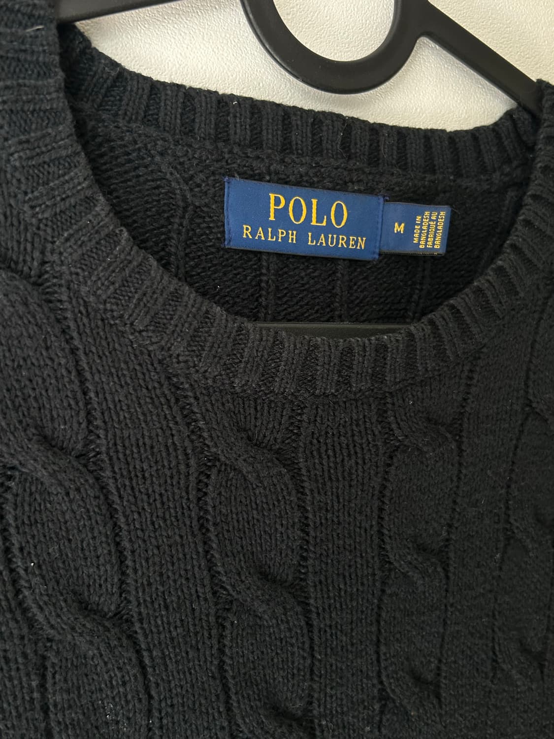 Polo 폴로 케이블 니트 상품이미지4