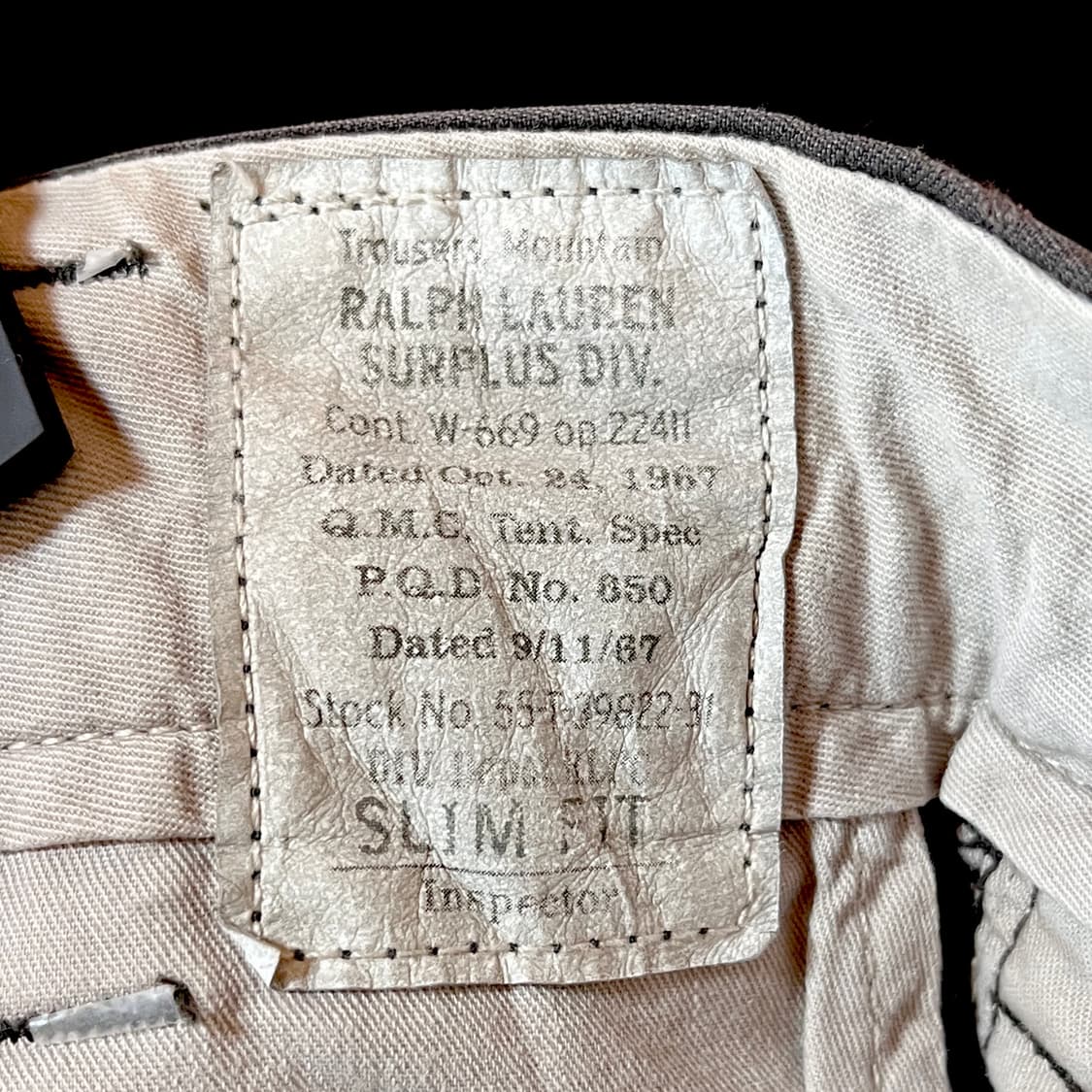 00s 폴로 랄프로렌 밀리터리 카고 팬츠  상품이미지10