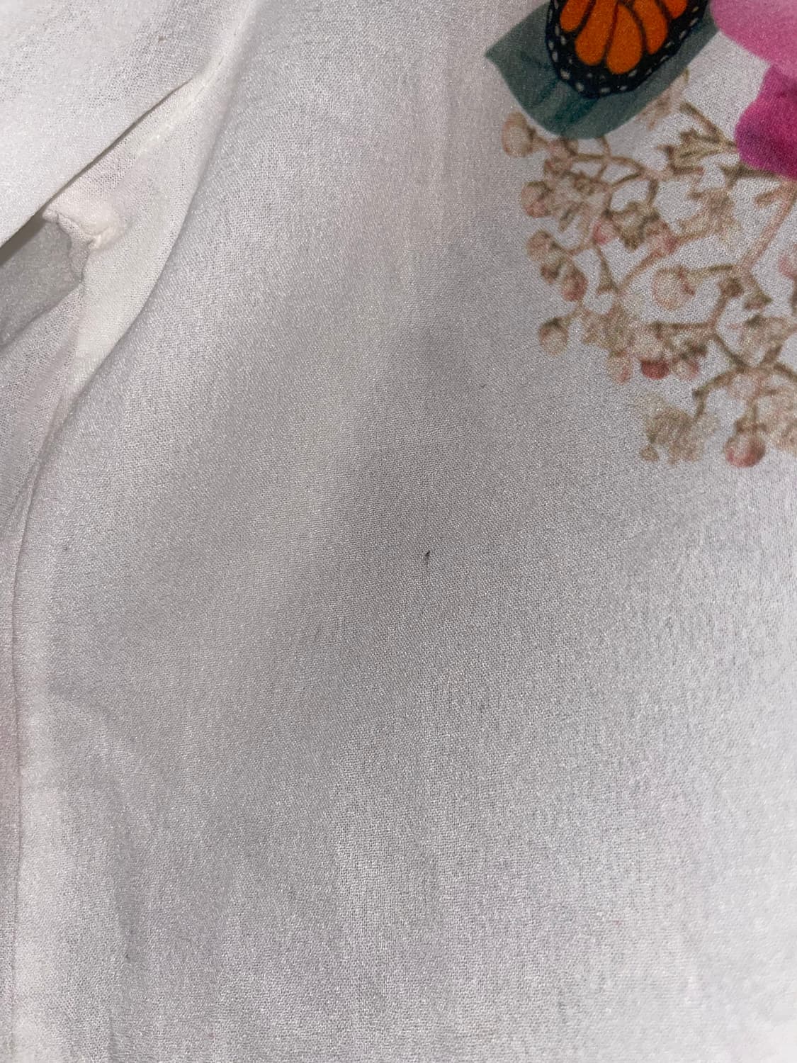 오프숄더 플라워 프린팅 블라우스 상품이미지6