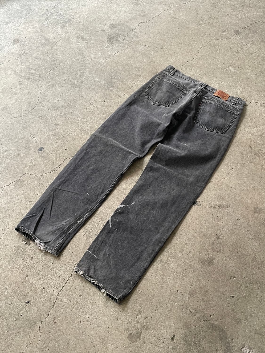 90s Levis 501 Black Denim(USA Made) 상품이미지6