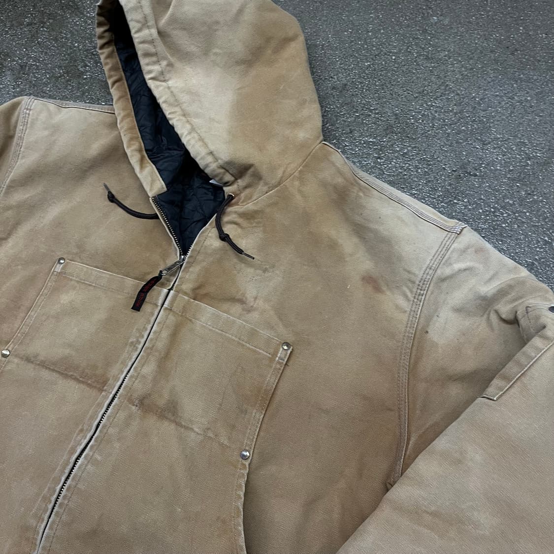 90s Tough duck 후드 워크 자켓 (110) 상품이미지3