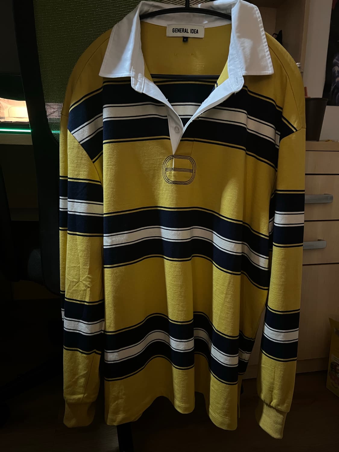 제너럴아이디어 럭비 티셔츠 L 상품이미지1