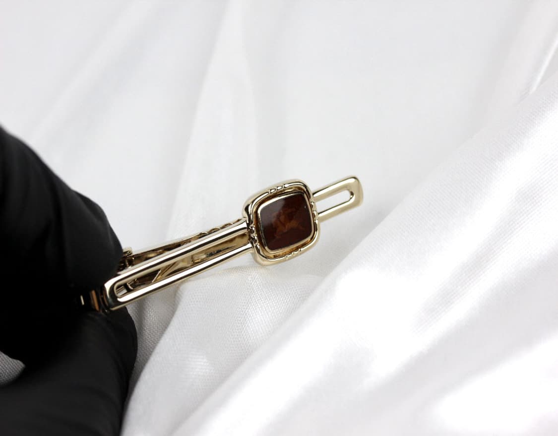 버버리 A등급 5.5cm 남자 명품 넥타이핀 빈티지 상품이미지6