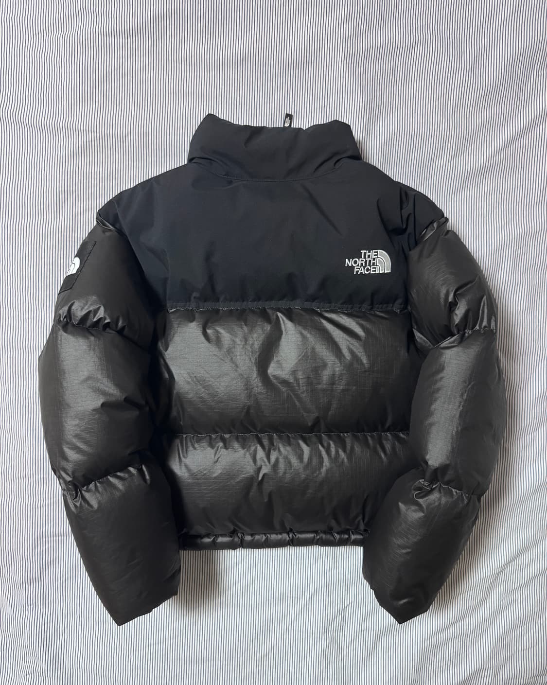 W 노스페이스 화이트 라벨 노벨티 눕시 다운 자켓 블랙 M 상품이미지4