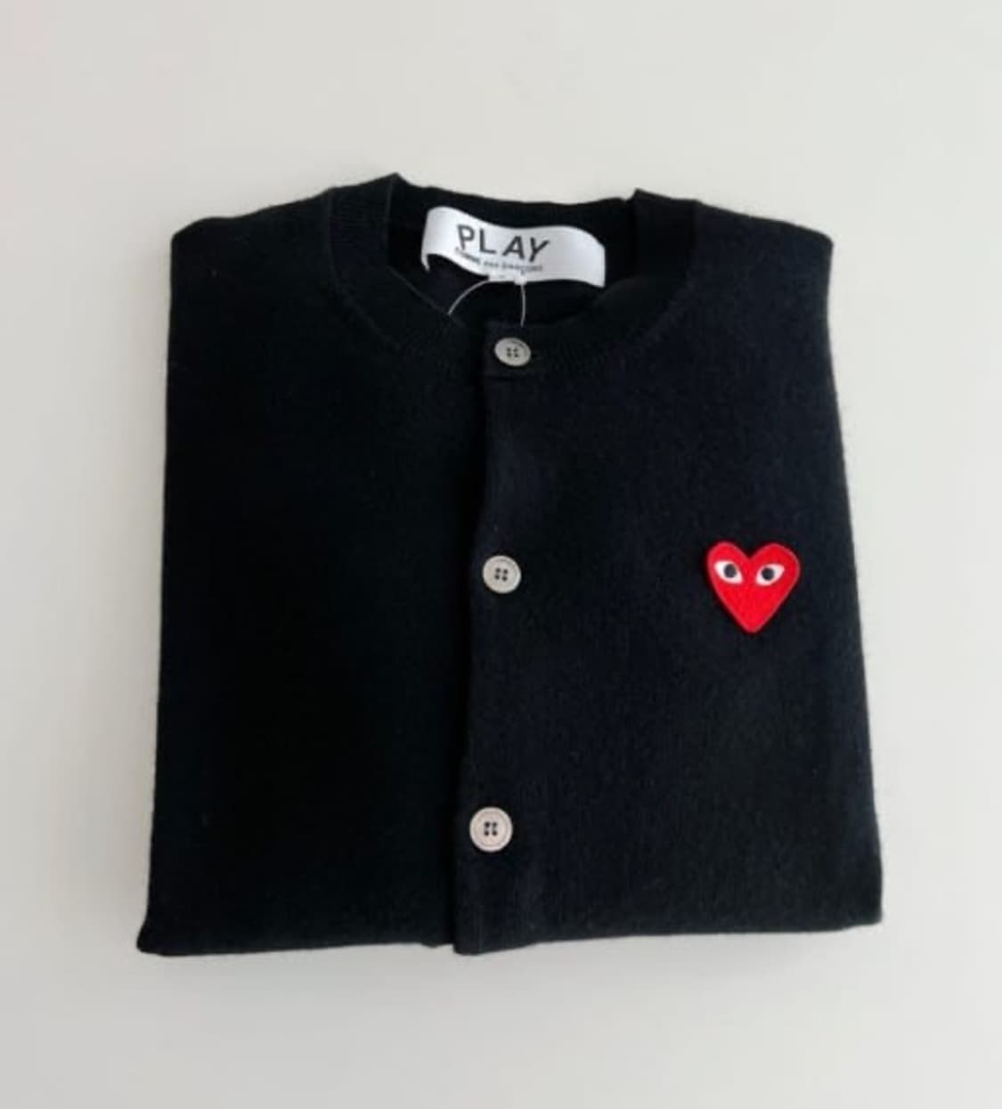 꼼데 라운드 여성 가디건 [미개봉 새상품] 상품이미지5