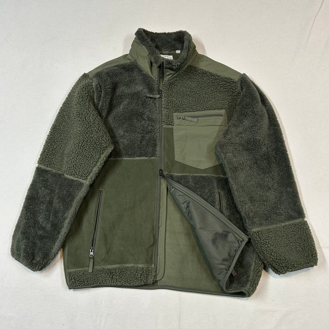 XL) 엔지니어드 가먼츠 유니클로 플리스 후리스 집업 자켓 상품이미지1