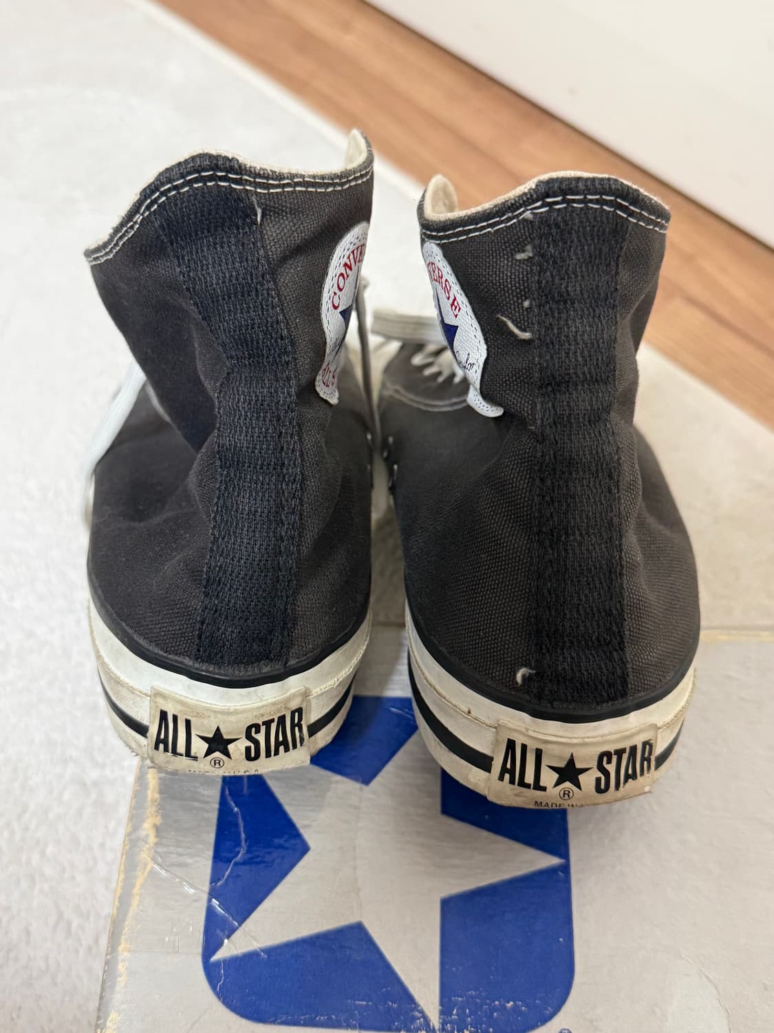 80s 빈티지 컨버스 블랙컬러 (9.5/275) 상품이미지2