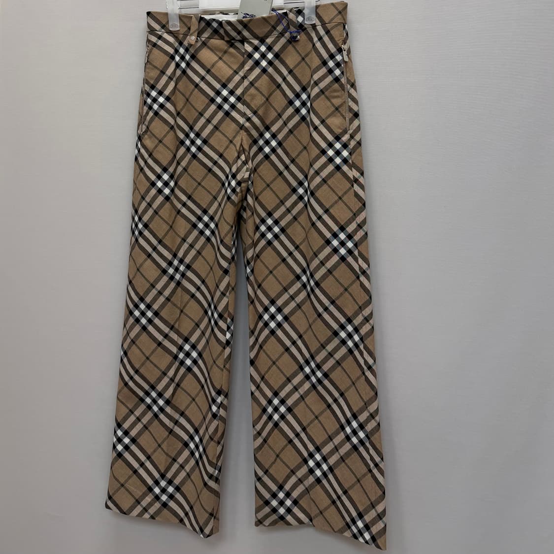 버버리 체크 테일러드 스트레이트 레고 팬츠 ( 32 ) 상품이미지3