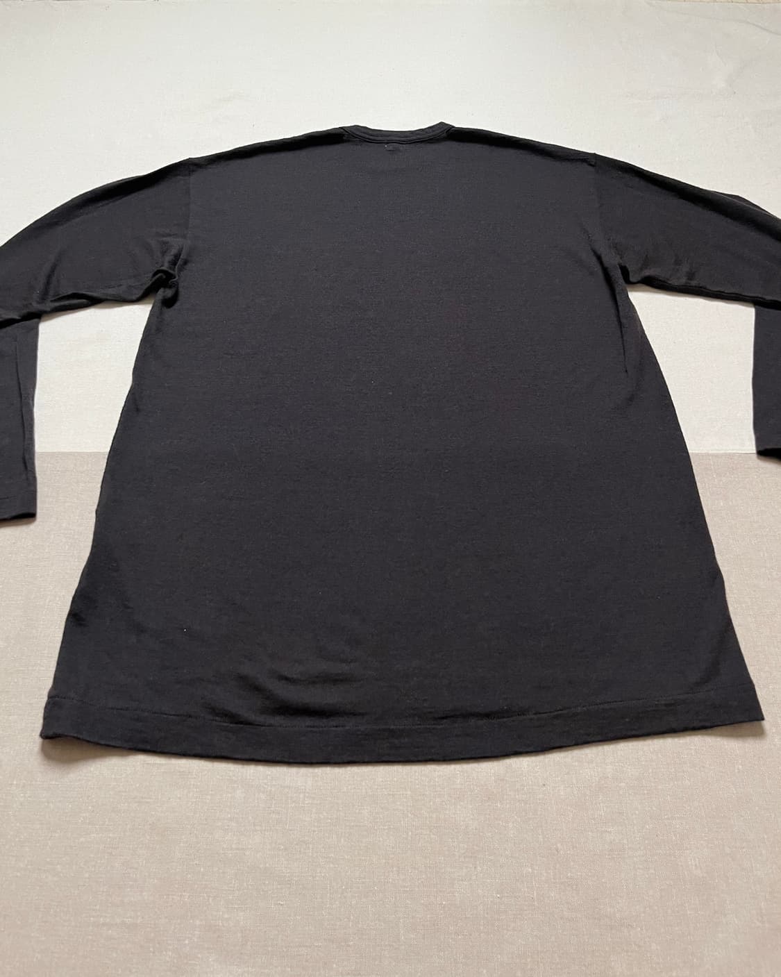 90s 꼼데가르송 옴므 울 컷앤소 다나카옴므 롱슬리브 울티셔츠 상품이미지7