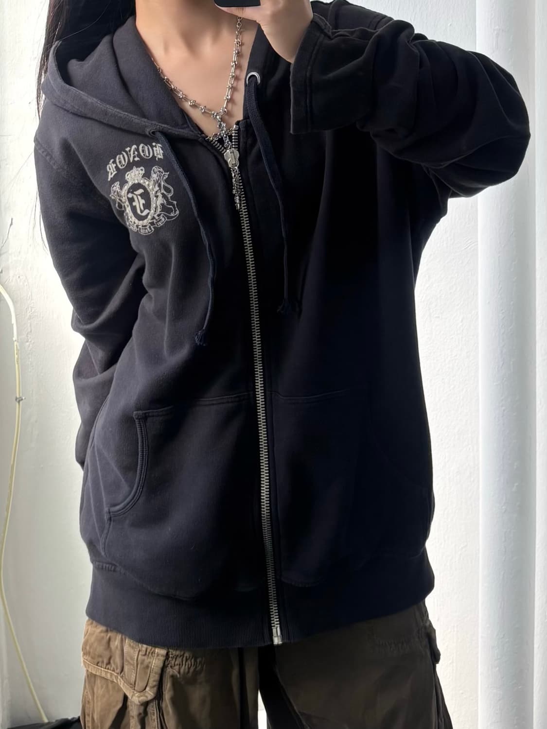 Faith Connexion Graphic Hood Zip-Up 상품이미지2