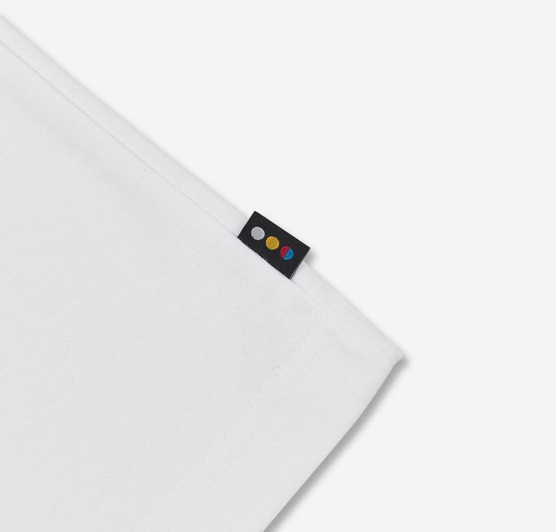 (새상품) 아이앱 스튜디오 티셔츠 화이트 네이비_XL 상품이미지5