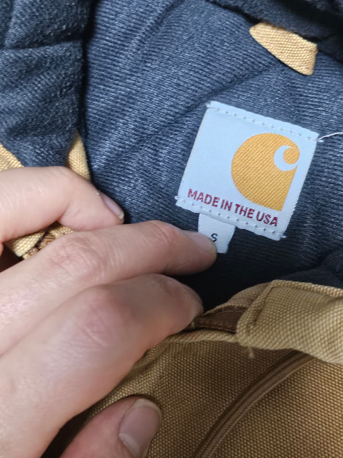 칼하트 J140 액티브 자켓 된장색 S 상품이미지6