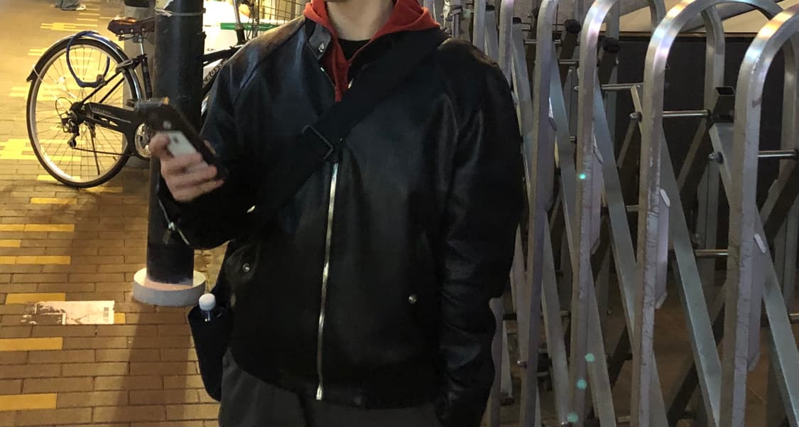 시스템 가죽자켓(급처) 상품이미지2