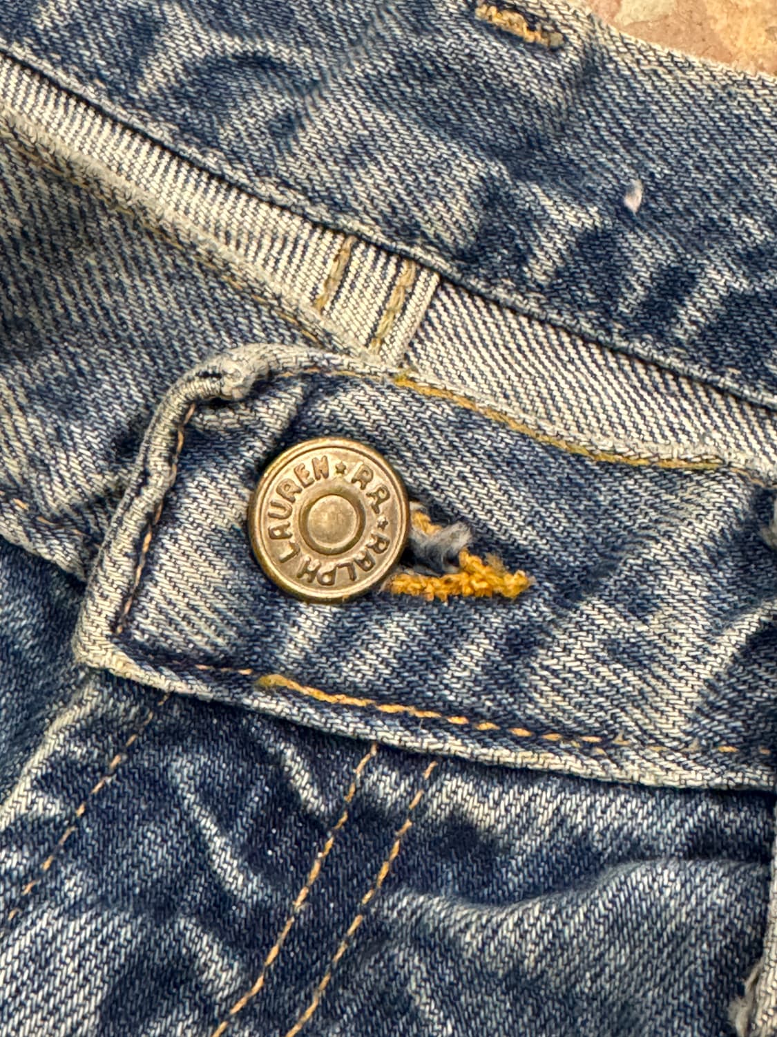 90s RRL 테이퍼드핏 워싱 데님 (31) 상품이미지7