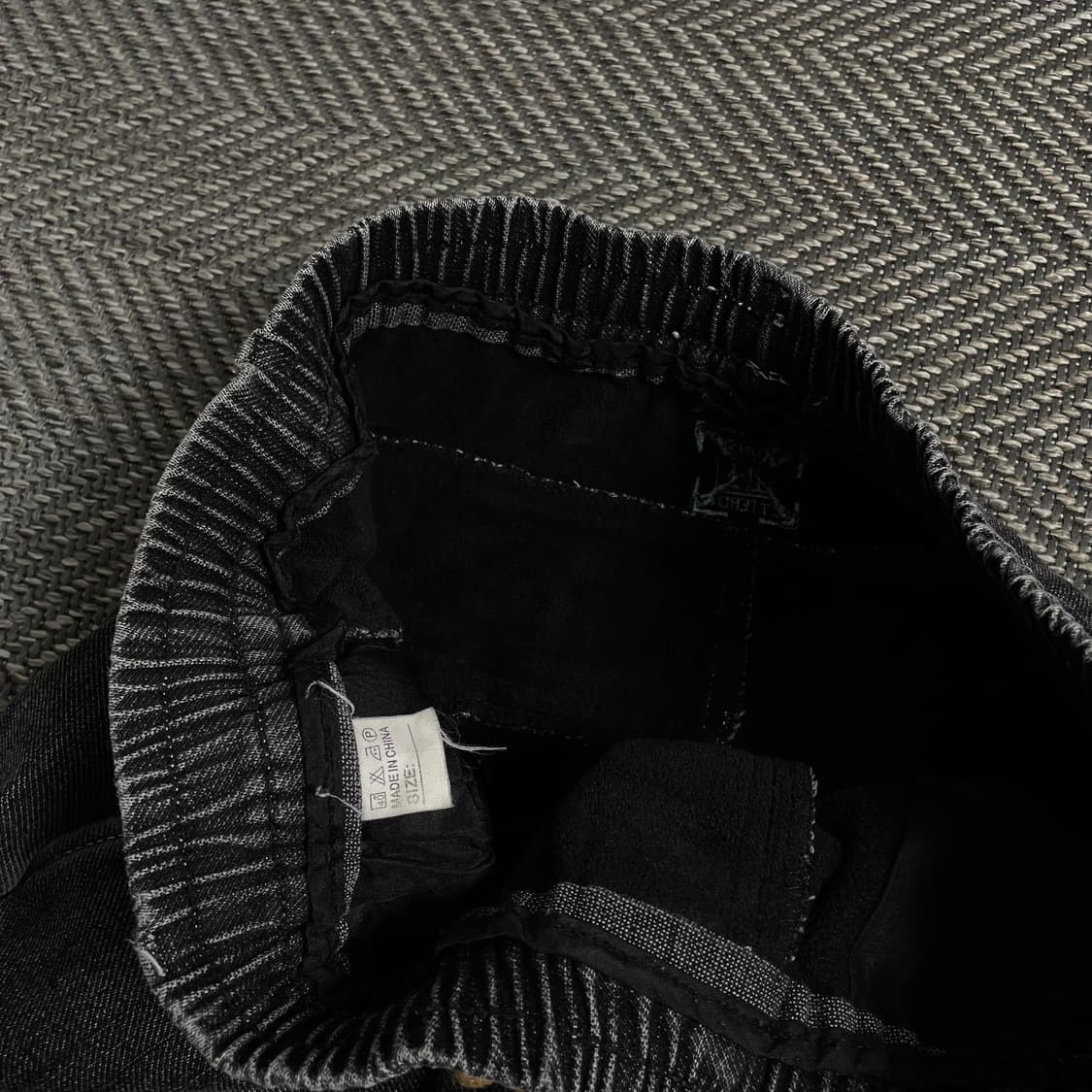 KUNSTSTTERD 백 자수로고 흑청 조거 팬츠 y 4389 상품이미지6