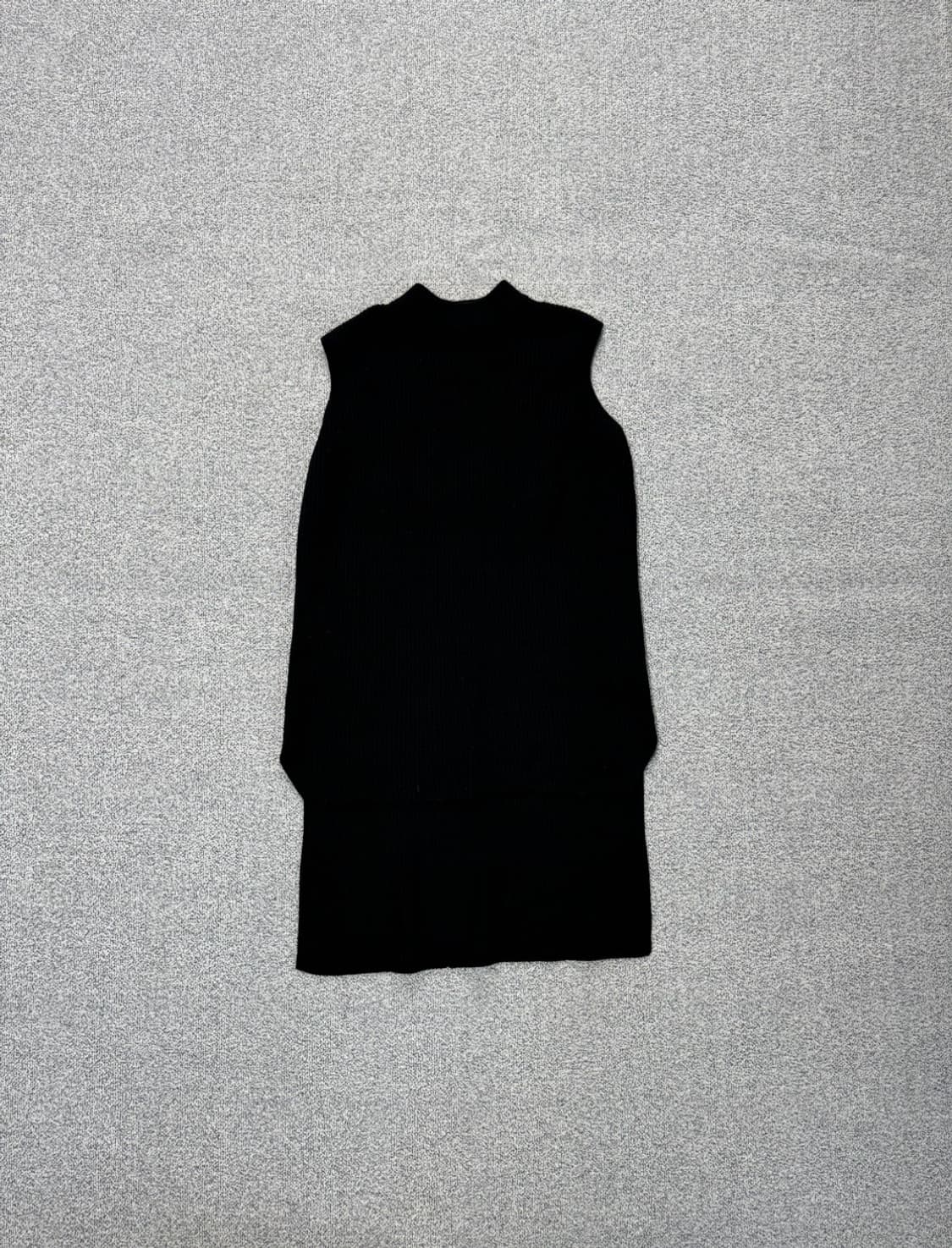 코스 니트 조끼 베스트 앞,뒤 언발란스 55 상품이미지1