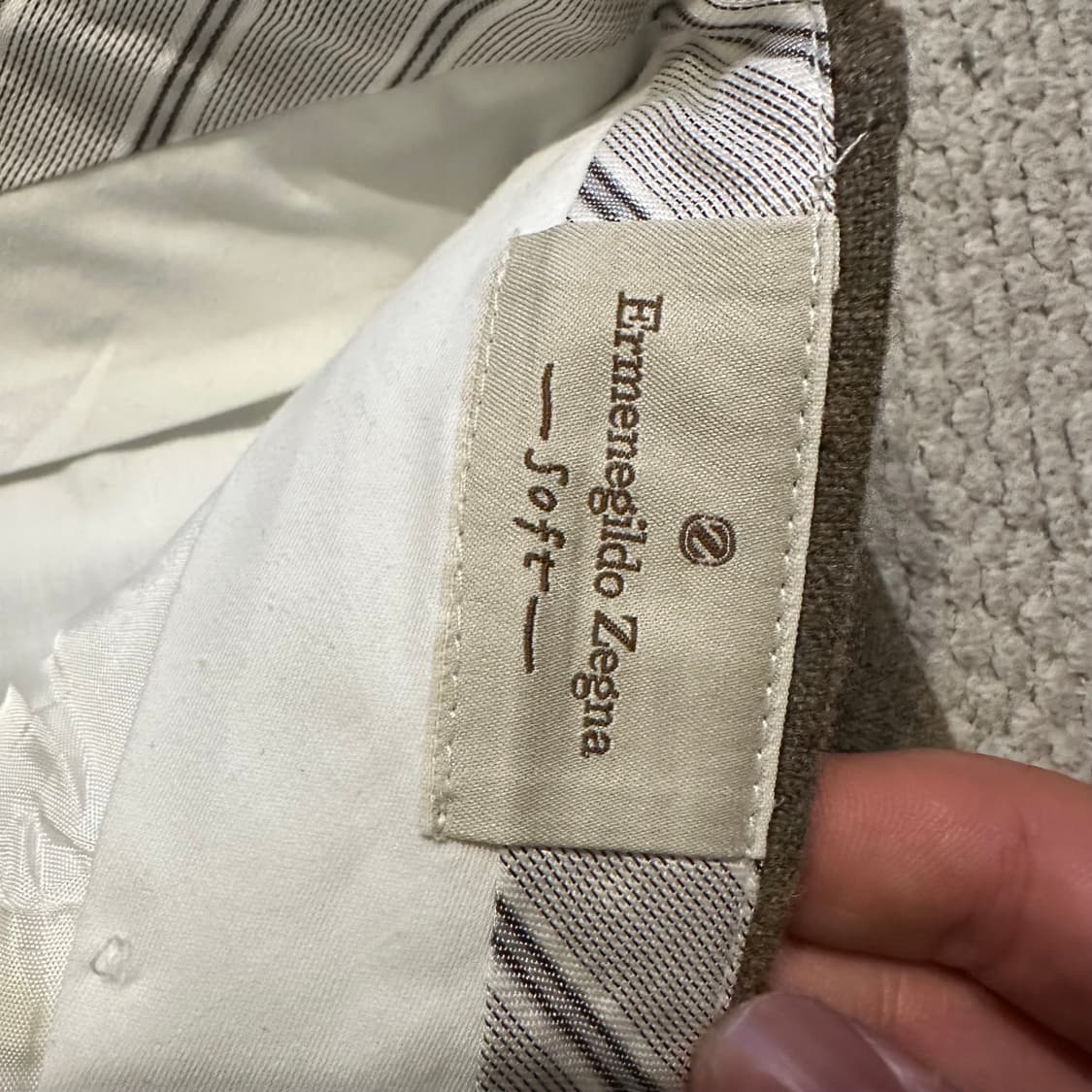 90s 제냐 Zegna 울 팬츠 상품이미지6