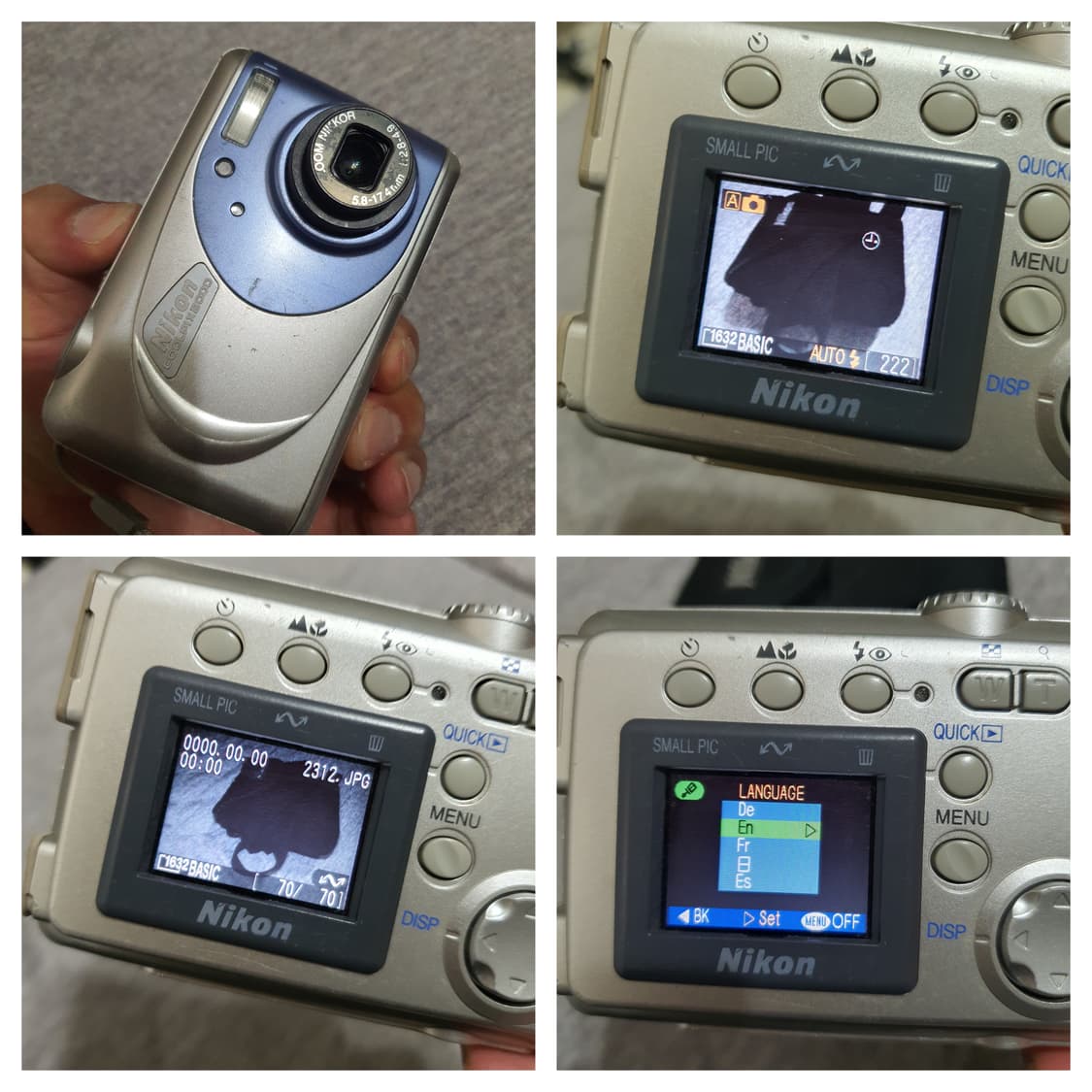 니콘 쿨픽스 2000 디카 상품이미지5