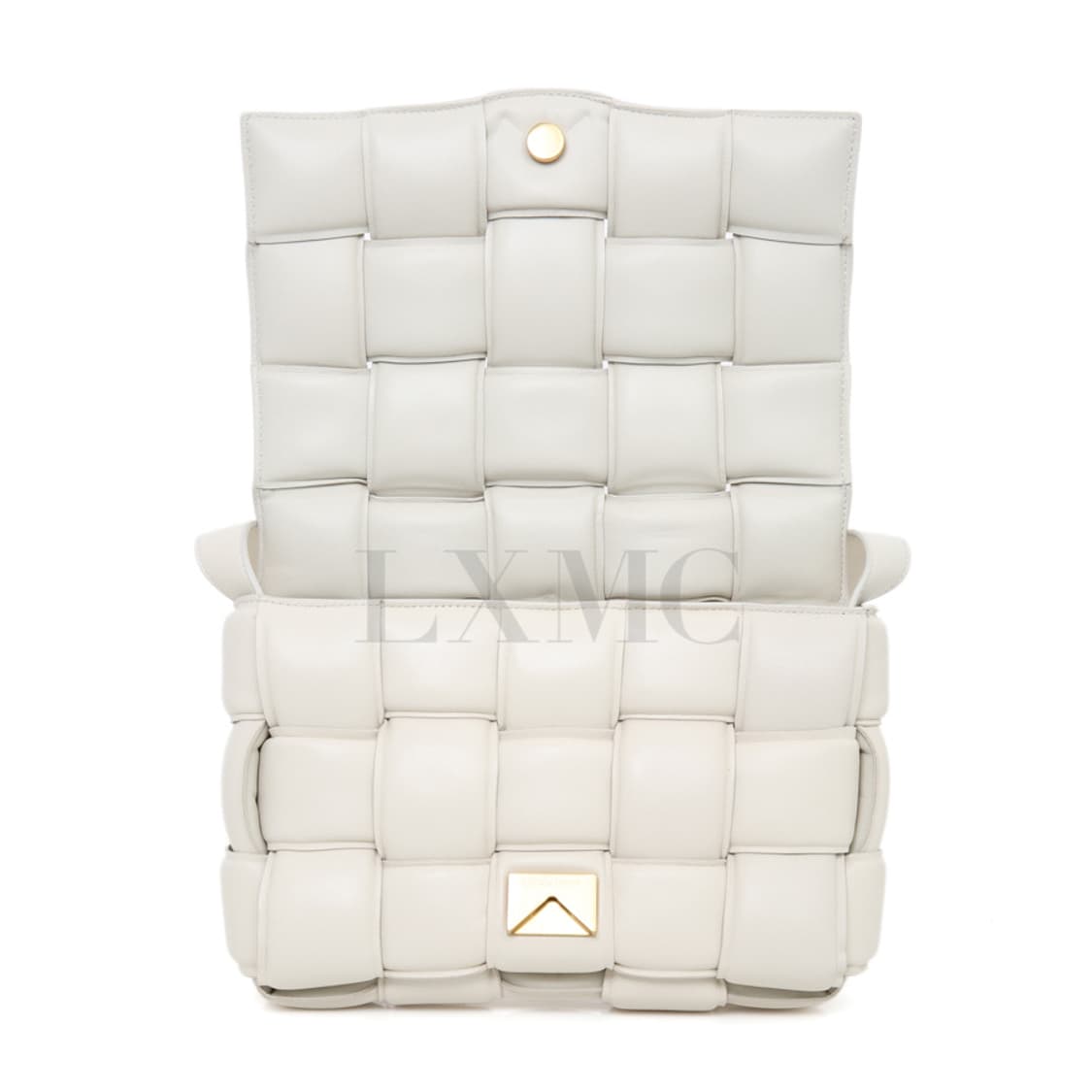 보테가베네타 카세트백 화이트 인트레치아토 패딩백 591970 상품이미지9