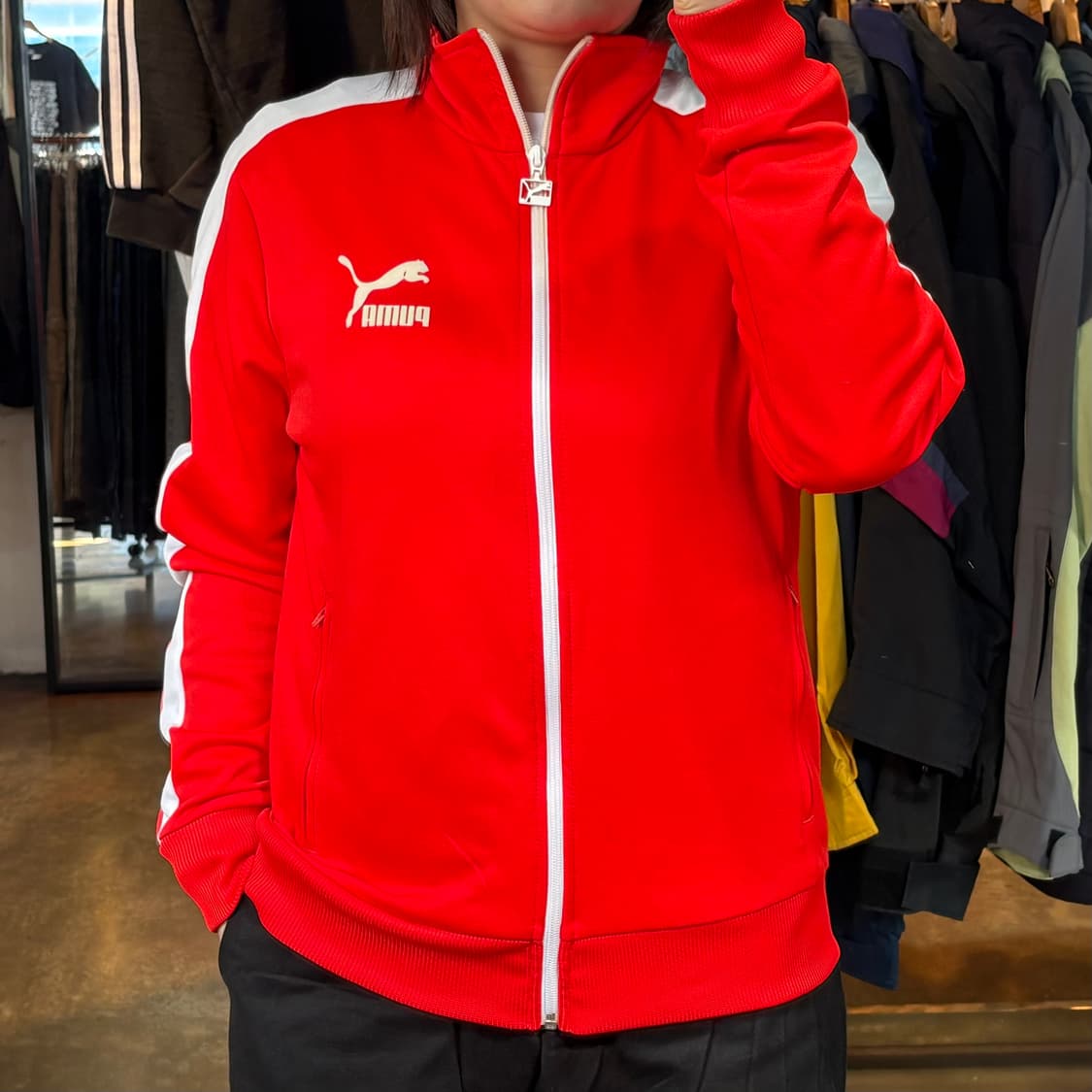 푸마 사이드라인 코랄 트랙탑 상품이미지1