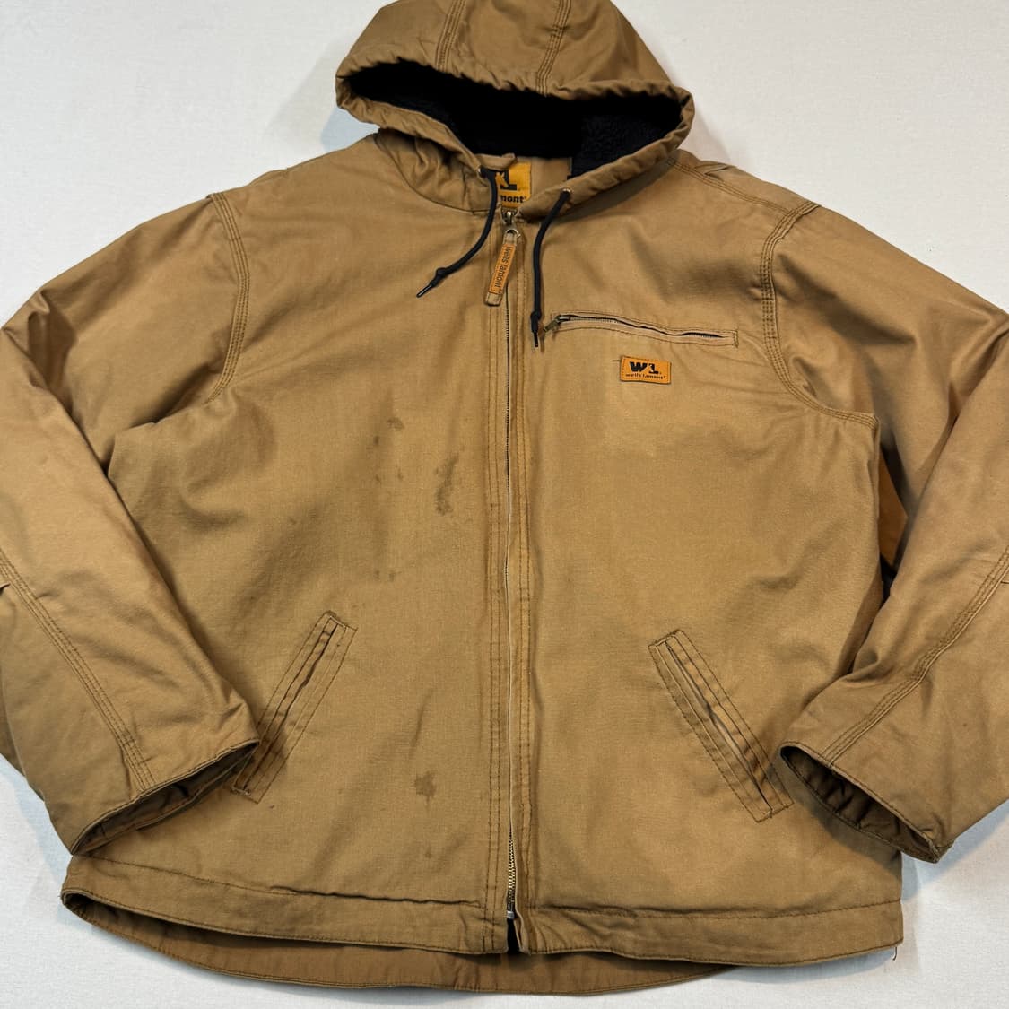 L) Wells Lamont USA 덕캔버스 액티브 자켓 워크 자켓 상품이미지2