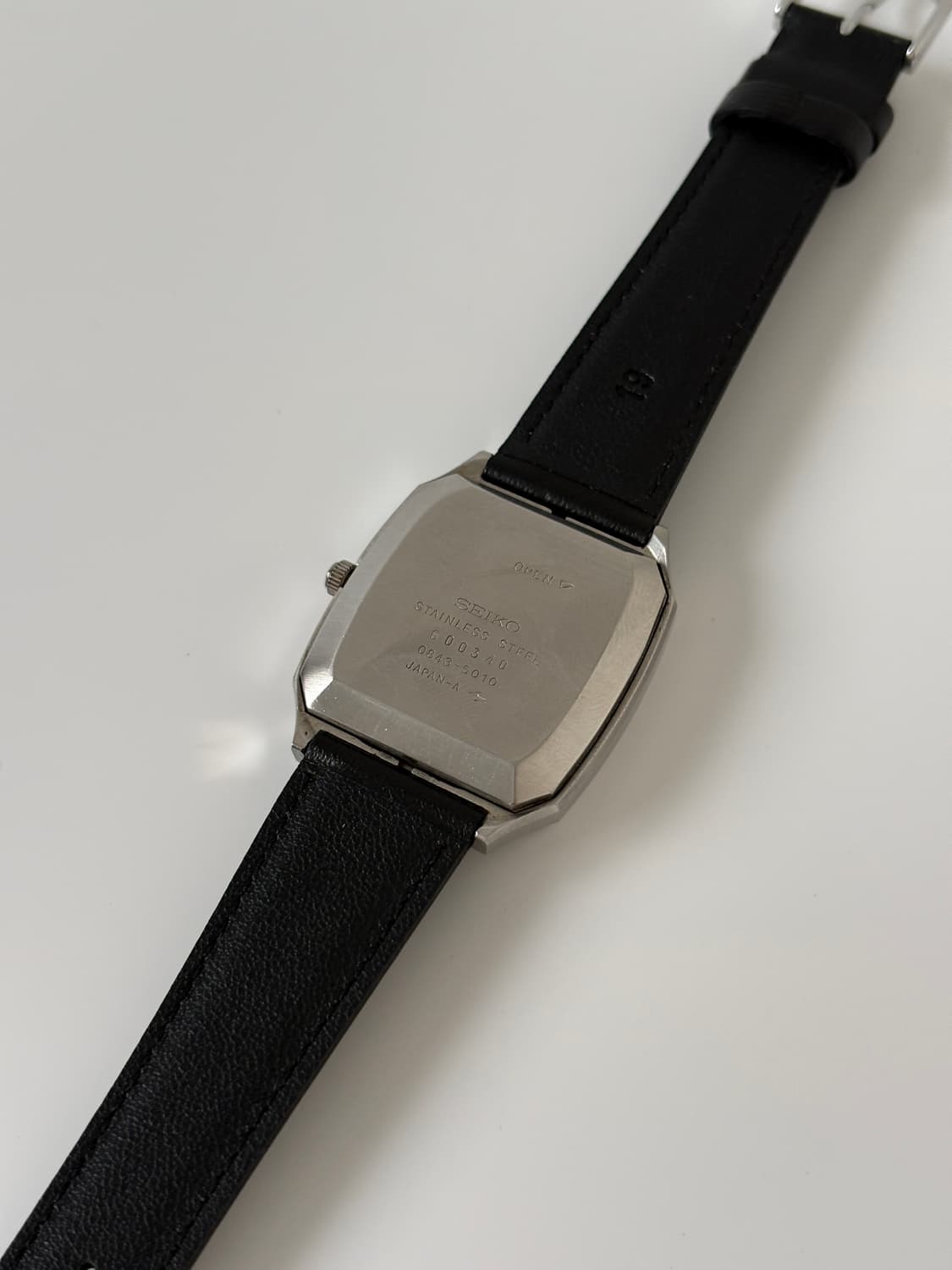 1970s Silver Square Quartz 상품이미지7