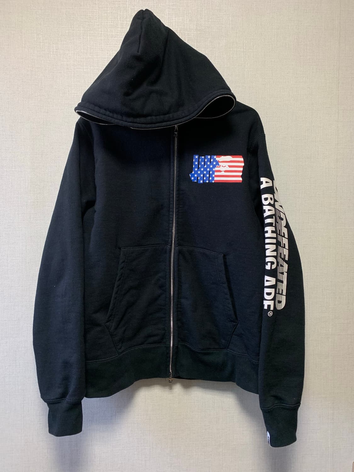 베이프 언디핏 2014 풀집업 후드 상품이미지2