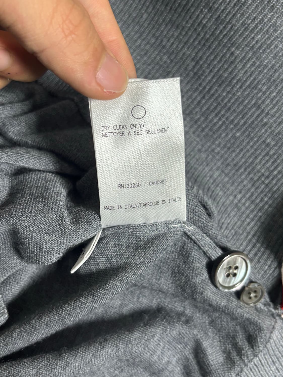 톰브라운 메리노 울 가디건 [5] 상품이미지8