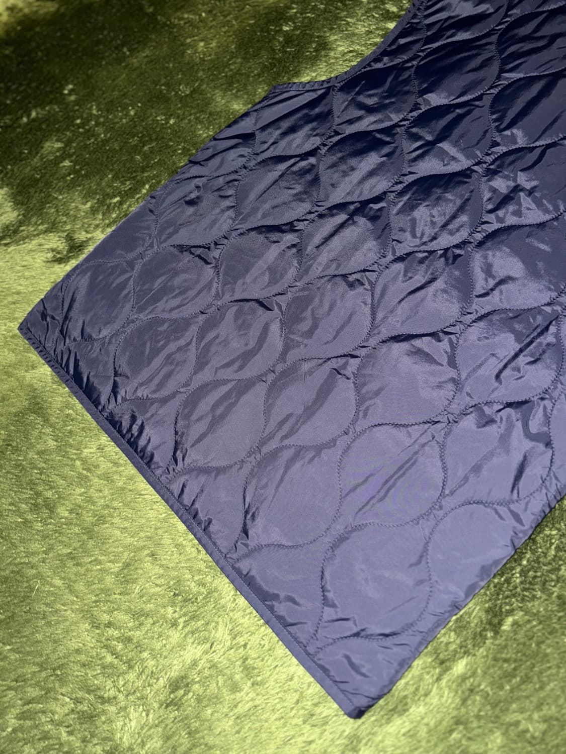 [M] 칼하트 WIP 캠프 퀼티드 라이너 베스트 네이비 상품이미지8