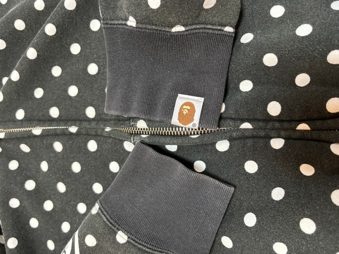 [희귀]베이프 도트 후드집업 상품이미지7